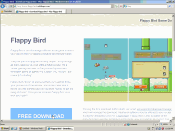 Softdlspro claims to offer a 'Flappy Birds Game Download.' The bundle provides myriad adware including Blinkx adware, but no Flappy Birds.