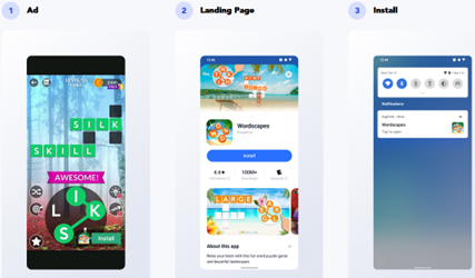 AppLovin web site shows this three-step install process as an 