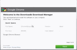 Installer also lacks any branding of its own, giving little indication that users have reached an independent installer.