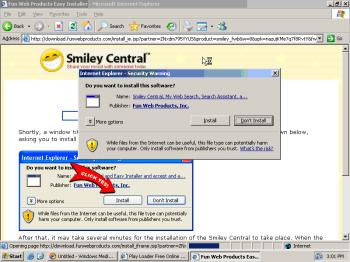 Installation confirmation links to license but does not show it.  If user presses Yes once, the AJ software becomes installed.